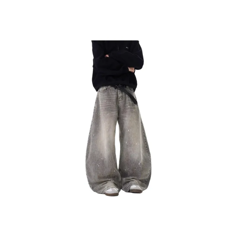 DUATOGE Jeans Men Smoke Gray -0