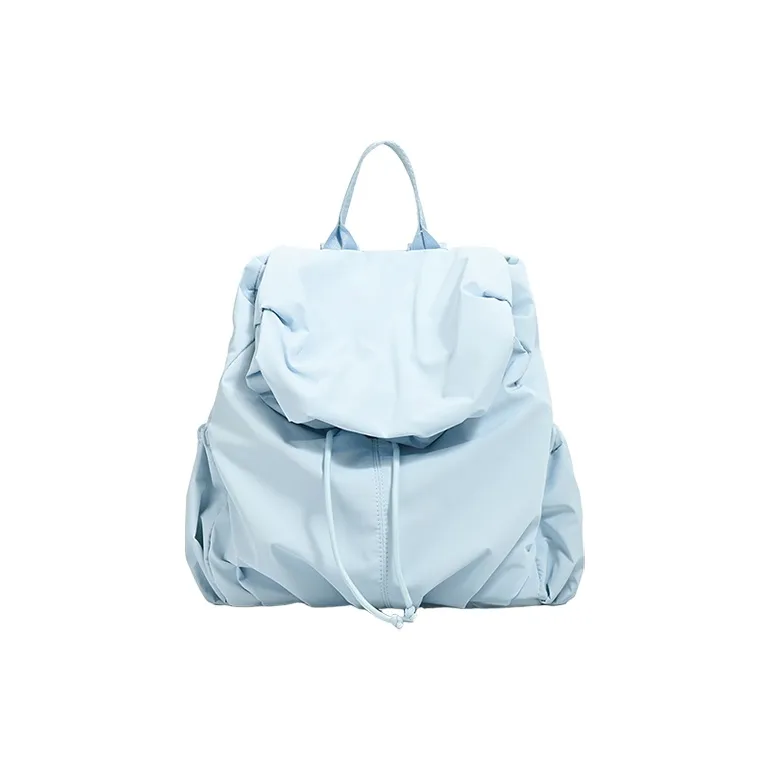 Yalu Nylon Backpack Women's Light Yellow/Blue-3