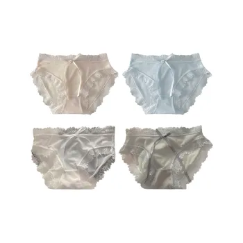 Flowers In Water Underpants Women's 4 Pack