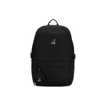 KANGOL Polyester Backpack Unisex Black