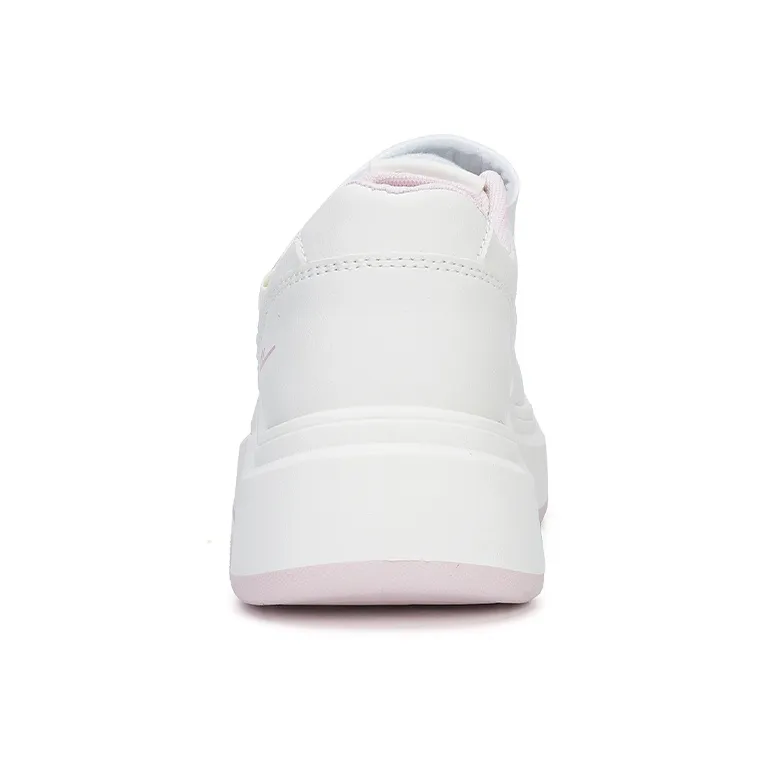 Warrior Abrasion Resistant Slip Resistant Low Top Casual Shoes Women's Beige Pink-3