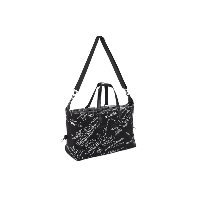 VIHUS Canvas Shoulder Bag, Crossbody Bag, Handbag Regular Unisex Black-1
