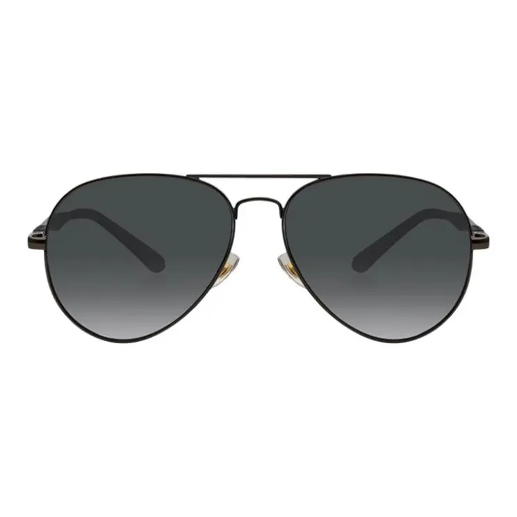 VEGOOS Metal Aviator Sunglasses Men's Gunmetal-1