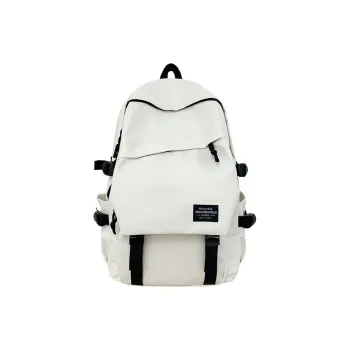 Gerlanx Composite Cloth Backpack Regular Unisex Black/White