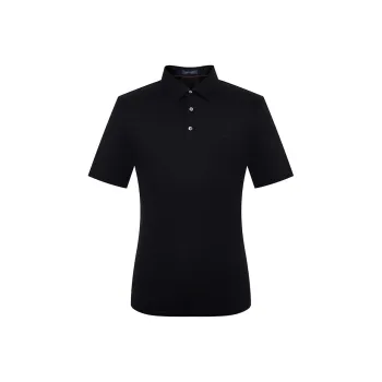 SAINT ANGELO Polo Shirts Unisex Black