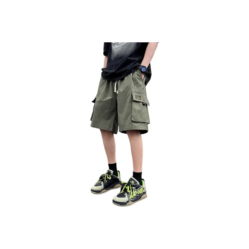City Hipster Cargo Shorts Unisex-6