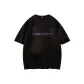 [220G Heavyweight 100% cotton]Black (Tf Purple Horizontal Line)