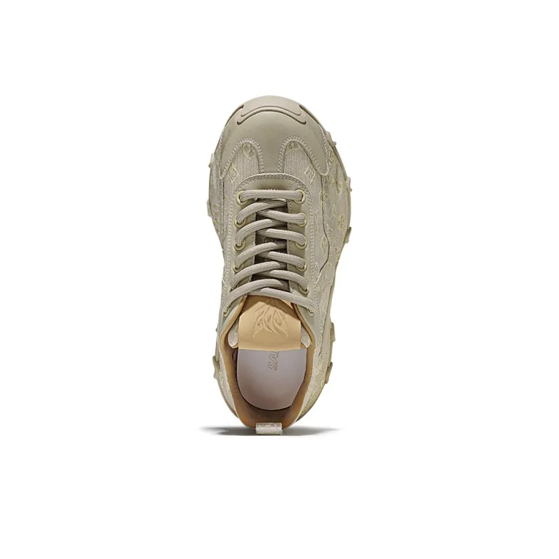 SALAXI Cushioning Abrasion Resistant Lightweight Height Increasing Mat Low Top Chunky Sneakers Unisex-10