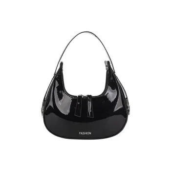 Lan Bao Fan PU Underarm Shoulder Bag Women's Multicolor