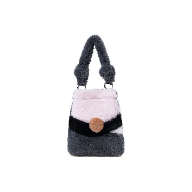 REBIRTH Eco Friendly Fuzzy Handbag Women's-9