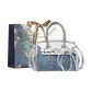 Sky Blue+Pendant+Shopping Bag