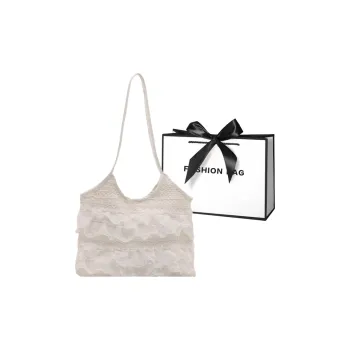 LETOO Polyester Shoulder Bag Women's White