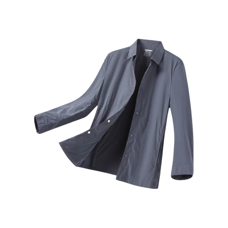 Red Bean Coat Sun Protection Clothing Men's-4
