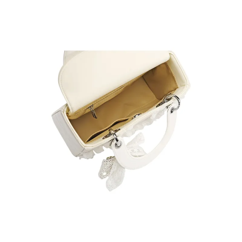MISS GAIL Synthetic Leather Shoulder Bag, Crossbody Bag, Handbag Regular Women's White-8