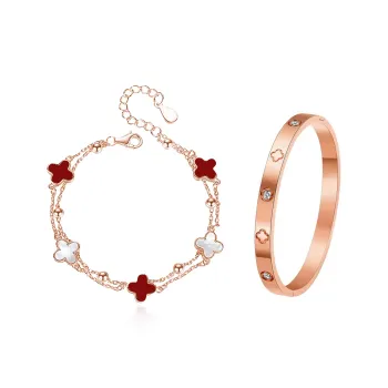 Welcome To The Treasure Alloy Bracelets Unisex