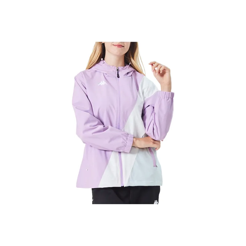 Kappa Trench Coat Women's Light Purple-0