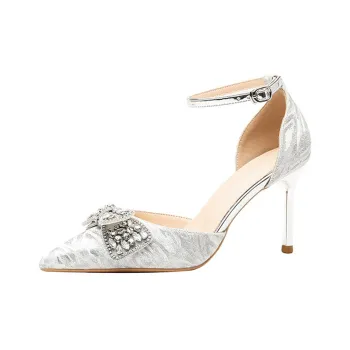 MABEL&CO High Heels Women's Silver