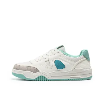 NANJIREN Skateboard Shoes Men Low Top White Red/White Blue/White Green