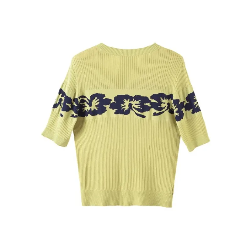 Late White Knitwear Women's Green-1