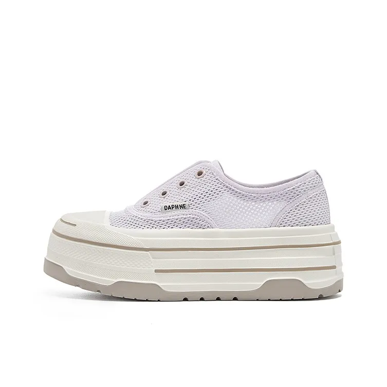 DAPHNE Anti Slip Wear Resistant Low Top Skateboard Shoes Women's-5