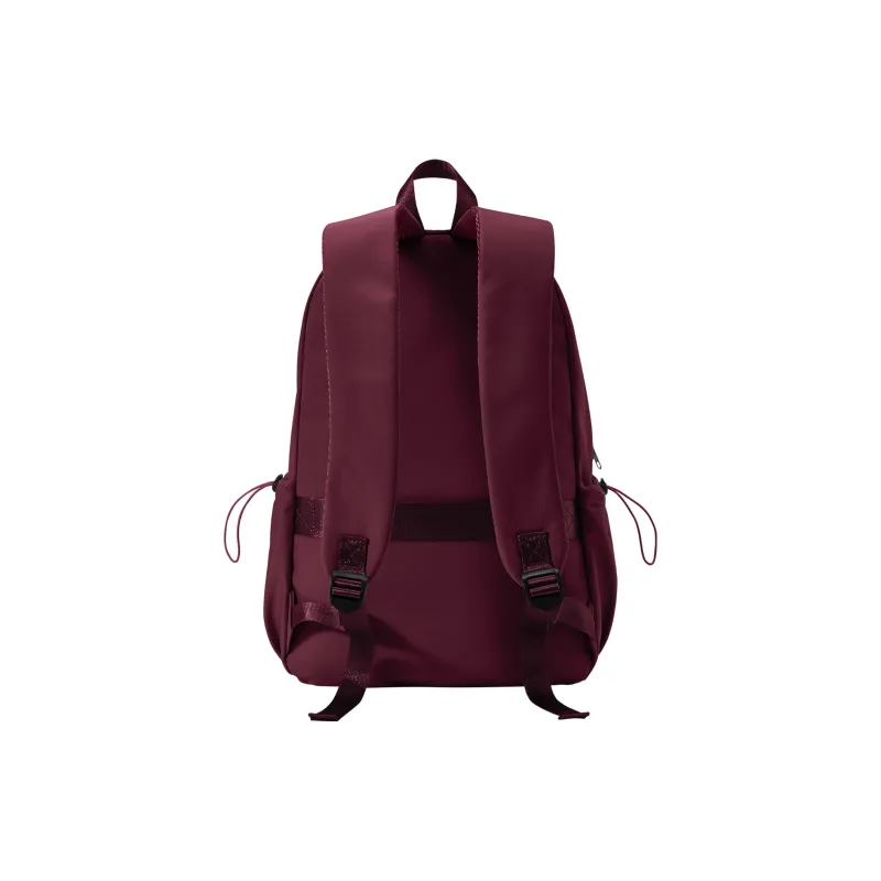KEYSTREET Fabric Backpack Laptop Backpack Tubas Unisex Black/Ecru/Green/Blue/Burgundy-27