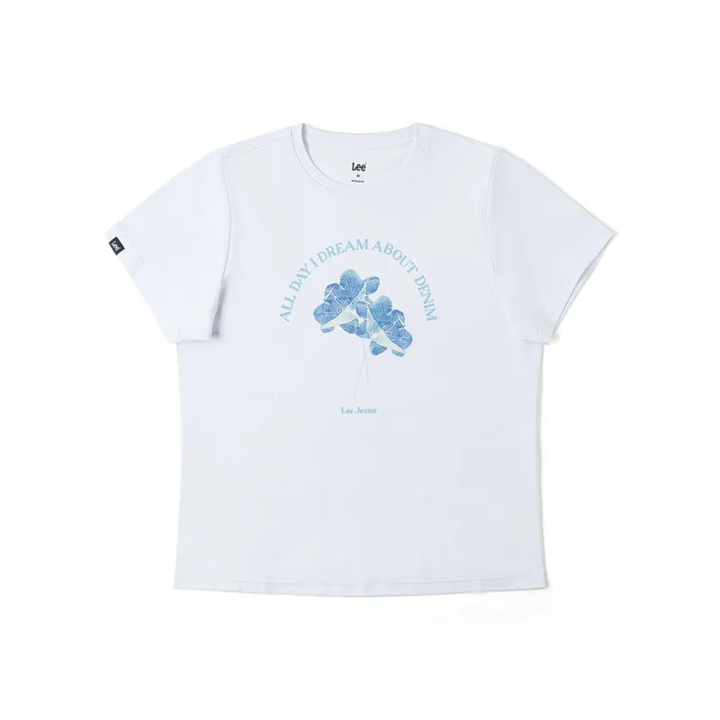 Lee T Shirts Women's White-0