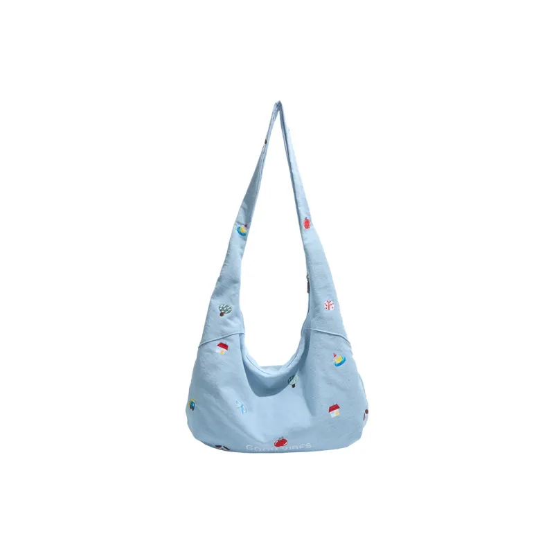 Debecca Denim Shoulder Bag Regular Women's Multicolor-4