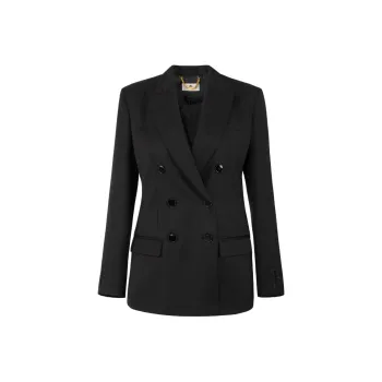Elisabetta Franchi Jackets & Coats Women's Black