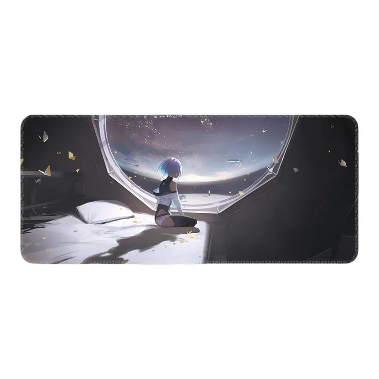 DANYIN Edge Walker Extra Large Men's Anime Gaming Computer Table Mat Cyberpunk Office Desk Cushion Mouse Pads-7