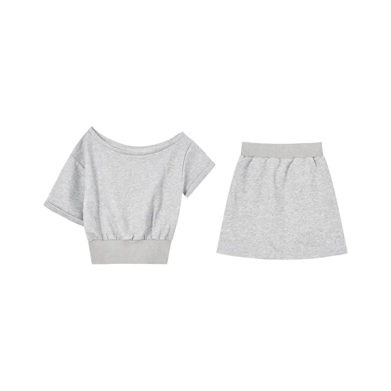 XUANSHU Two Piece Skirt Sets Women's-8
