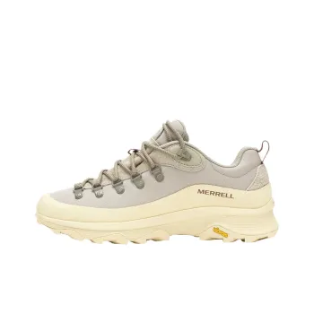 MERRELL Anti Slip Wear Resistant Low Top Hiking Shoes Men's Beige Gray