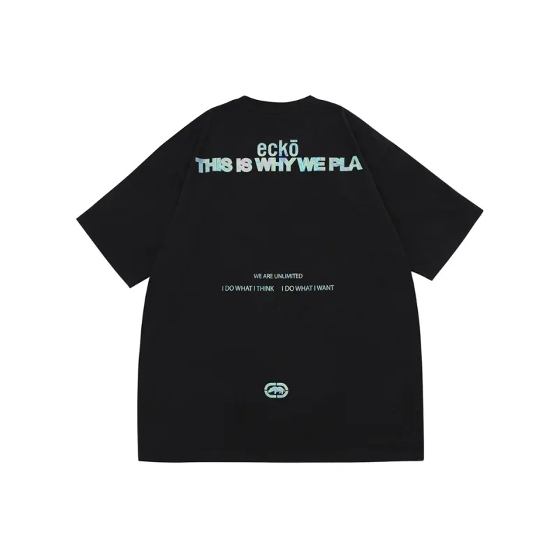 Ecko T Shirts Unisex Black-1