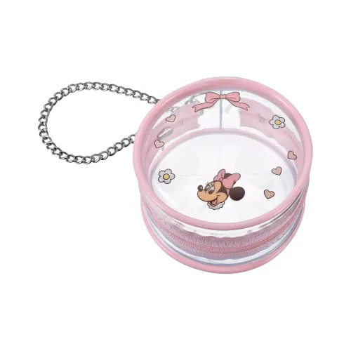 Disney Minnie Series PVC Travel Storage Bag Women's Pink