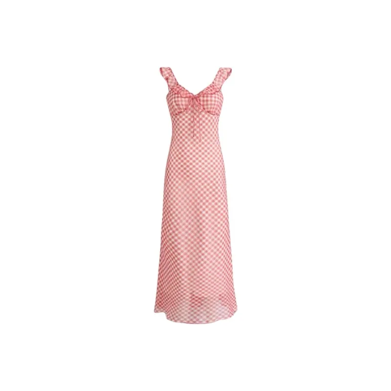 MA JOURNEE Slip Dresses Women's Red-0
