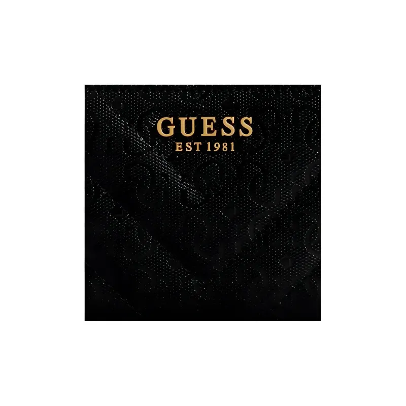 GUESS Artificial Leather Wallet Medium Size Women's Black-3