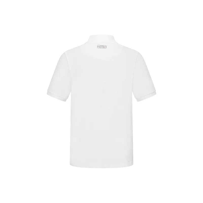 RARE Polo Shirts Men White-1
