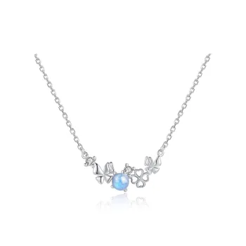 ALI THE FOX S925 Silver Necklaces Women's