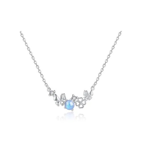 ALI THE FOX S925 Silver Necklaces Women's