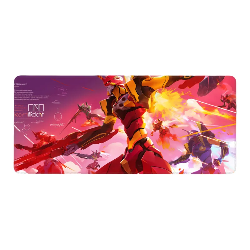 DANYIN Extra Large Evangelion Table Mats EVA Esports Computer Keyboard Pad Men's Thickened Home Mouse Pad Mouse Pads-20