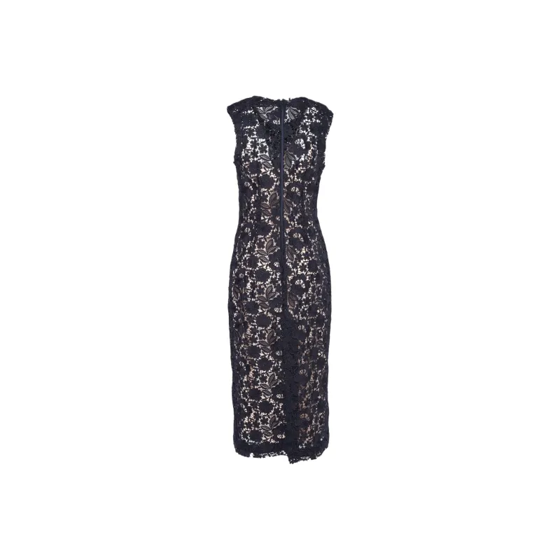 PAROSH Sleeveless Dress Women's Blue-1