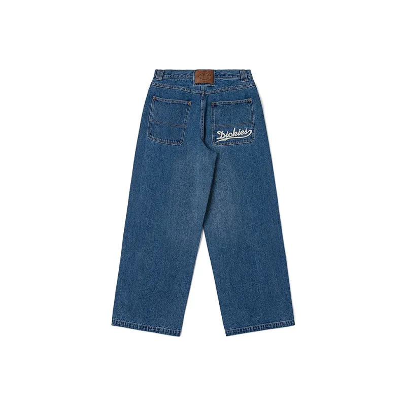 Dickies Casual Pants Unisex Blue-1