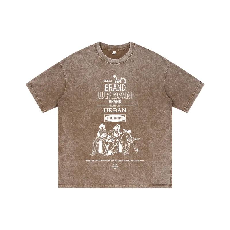 URBAN AUTHENTIC T Shirts Unisex-13