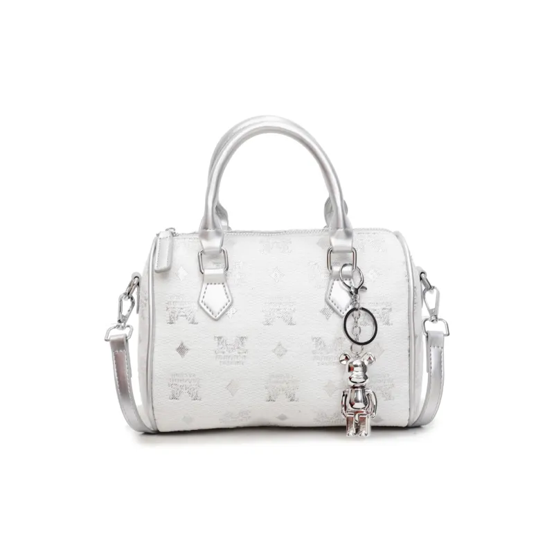 Yalu Polyester Shoulder Bag, Crossbody Bag, Handbag Regular Unisex Ecru-0