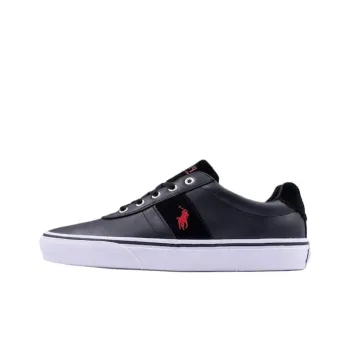 Polo Ralph Lauren Low Top Skateboard Shoes Men's Black