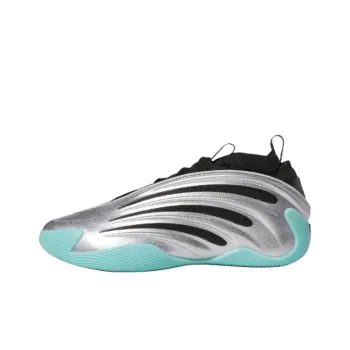 Adidas Harden Vol.9 Anti Slip Wear Resistant Mid Top Basketball Shoes Men's Silver Black