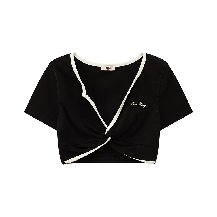 CHUU Cropped Coats Women's Black-0