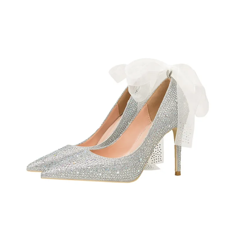 MCKP High Heels Women's Red/Gold/Silver-6