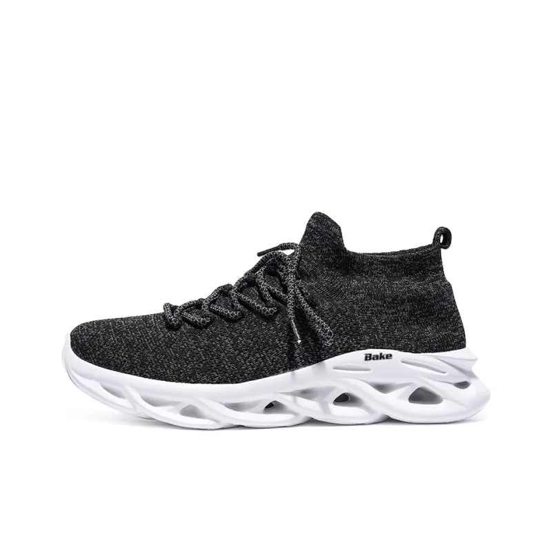 BAKE Lightweight And Wear resistant Low Top Casual Shoes Unisex-10