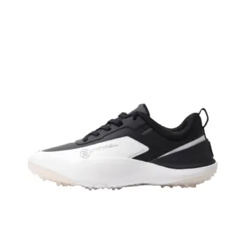 GFORE Slip Resistant, Abrasion Resistant, Waterproof Low Top Golf Shoes Men's Black White
