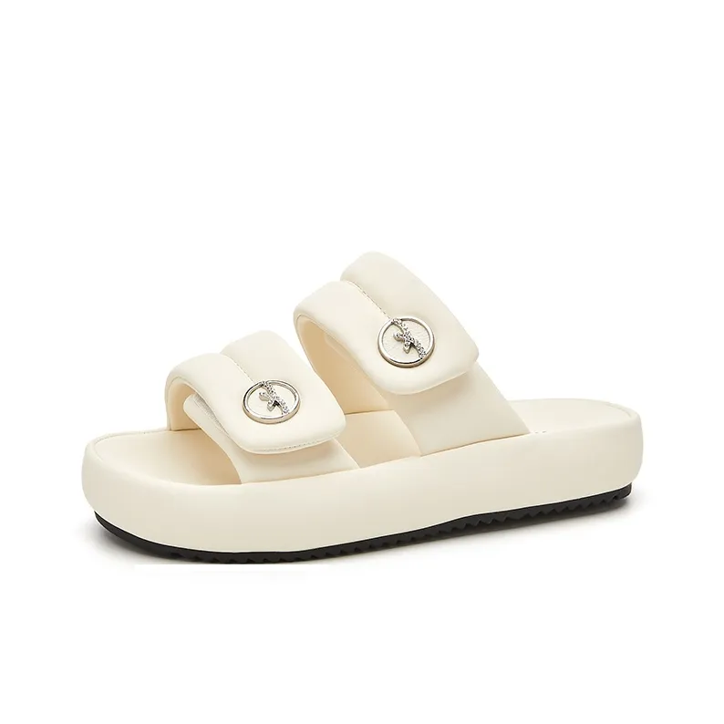 Jin Baichuan PU Polyurethane Slip Resistant Slide Slippers Women's-5